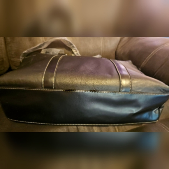 BENTLEY Large Black Leather tote bag - Picture 5 of 15